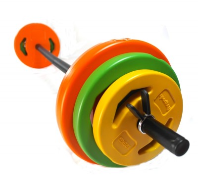 Body Pump komplekts Sportbay® Pump set colour (20kg)